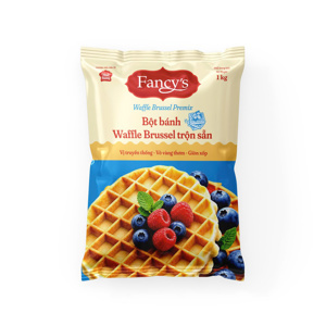 Bột trộn sẵn bánh Waffle Brussel 1Kg