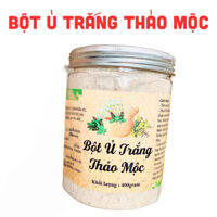 BỘT Ủ TRẮNG THẢO MỘC HỘP 400gr- Ủ Trắng Da, Bật Tone, Giảm Viêm Chân Lông, Mờ Vết Rạn, Thâm Sạm