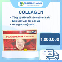 Bột uống BP COLLAGEN FLAVONE bổ sung collagen, ngăn ngừa lão hóa, giảm nếp nhăn, thâm nám giúp da khỏe - hộp 30 gói