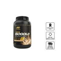Bột uống hỗ trợ tăng cơ Pvl Iso Gold Premium Whey Protein With Probiotic