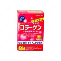 Bột Uống ITOH Sapril Collagen Vị Trái Cây Hỗ Trợ Hạn Chế Lão Hóa                                       Hộp 30 gói