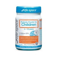 Bột uống Life-space Probiotic Powder For Children bổ sung men vi sinh cho trẻ từ 3-12 tuổi (60gr)