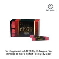 Bột uống men vi sinh Nhật Bản hỗ trợ giảm cân, thanh lọc cơ thể Re Perfect Reset Body Block (30 gói)