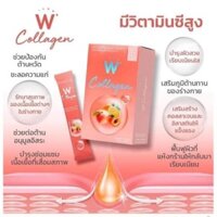 Bột uống trái cây W collagen thái lan .