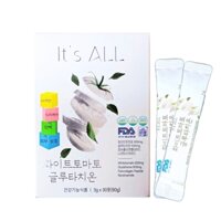 Bột Uống White Tomato Glutathione Hộp 30 Hàn Quốc Gói Bột Cà Chua Trắng Hỗ Trợ Dưỡng Trắng Giúp Chống Nắng