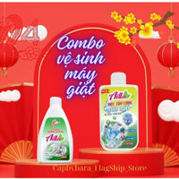 Bột Vệ Sinh Lồng Giặt + Tẩy Gioăng Cao Su OMO AILLA 800ml