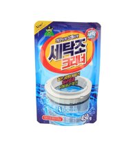 Bột vệ sinh lồng máy giặt Hàn Quốc 450g bot ve sinh long may giat Han Quoc 450g