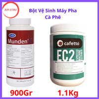 Bột Vệ Sinh Máy Pha Cà Phê Espresso Munden'S, Cafetto EC2 1,1kg