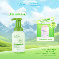 Bọt vệ sinh phụ nữ tràm trà Tinee 200ML Hỗ trợ Ngăn ngừa viêm nhiễm, khử mùi hôi, dịu nhẹ cho da.