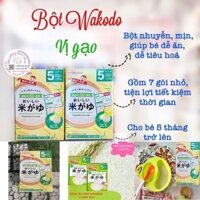 Bột Wakodo Gạo 🇯🇵 cho bé 5 tháng trở lên
