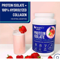 Bột whey protein cao cấp, whey isolate Marine collagen Leanfit Sport Canada