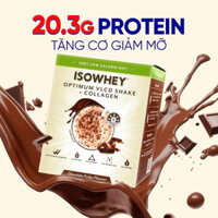 Bột Whey Protein Giảm Cân Cho Nữ IsoWhey - 4 Vị Bổ Sung Collagen Trẻ Hoá Làn Da