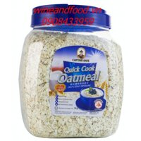 Bột Yến Mạch nấu nhanh Oatmeal Captain Oats 1kg