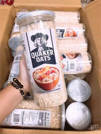 Bột yến mạch ông già Quaker Oats 454g của Mỹ