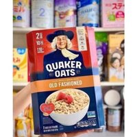 Bột Yến Mạch Quaker Oats Mỹ 4,52kg ( viền vàng) cán dẹp