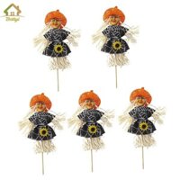 Bothyi 5 món Đồ trang trí phù thủy Halloween có cột chèn, Quà tặng Halloween, Ảnh