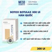 Botox Botulium Toxin Type A Botulax 300 Units xoá nhăn, thon gọn cơ
