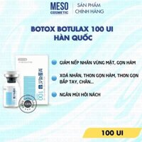 Botox xoá nhăn, thon gọn hàm, nâng cơ Botulax 100