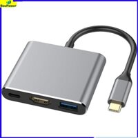 Boupower Bộ Chuyển Đổi usb type-c Sang hdmi usb 3.1 type c Sang hdmi 4k Nhiều Cổng av Với Cổng Sạc usb 3.0 Và usb c