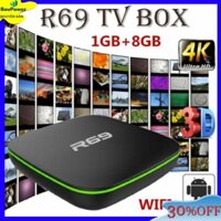 Boupower r69 android 7.1 tv box 1gb + 8gb quad core wifi h.265 4k Chất Lượng Cao