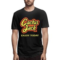 Boutique hot sale travis scott reeses puffs europe release cactus jack round neck cotton t-shirt món quà tốt nhất cho bạn bè