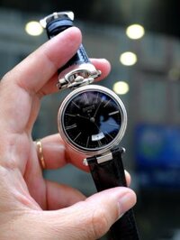 Bovet Chateau de Mortiers Black 40mm HMS0001 (Pre-Owned)