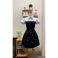 BOW DRESS - Đầm dự tiệc đính đá sang chảnh