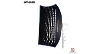 Bowen Mount Softbox Amaran Light Box 60x90 - Thao Tác Nhanh Kèm Tổ Ong - 60x90cm