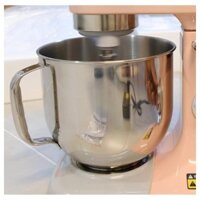 Bowl Thố Trộn 7 Lít Máy Đánh Trứng Nhào Bột Mixer B7 JOLLY 7500 JIAYU INOX Chống Gỉ Quai Cầm Sáng Bóng