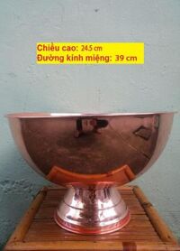 BOWL ƯỚP RƯỢU CHAMPAGNE ĐỒNG COPPER