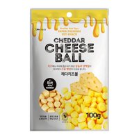 Bowwow - Cheddar Cheese Ball -  phô mai viên - 100g