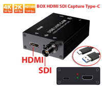 Box Capture SDI, HDMI 4K30hz 2K60hz 1080P120hz chân cắm Type-C