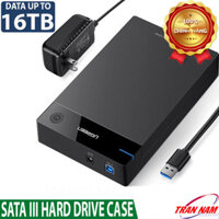 Box đựng ổ cứng 2.5/3.5″ SATA USB 3.0 Ugreen 50423 Hỗ Trợ Ổ Cứng 16TB