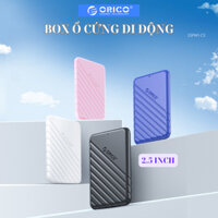 Box đựng ổ cứng di động ORICO 25PW1-C3 2.5inch .Đầu Kết Nối Type-C Và USB SATA III USB 3.1,BH Chính Hãng 12 Tháng