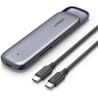 Box đựng ổ cứng SSD M.2 Sata NGFF chuẩn kết nối USB 3.0 Ugreen 60355