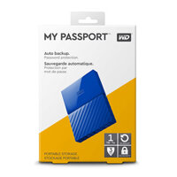 Box HDD 1TB Western My Passport Blue chính hãng