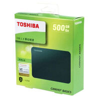 Box HDD Toshiba Canvio Basics 500GB 2.5’’ USB 3.0 Công ty