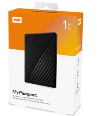 BOX HDD WESTERN  1TB MY PASSPORT 2.5" USB 3.0 Chính hãng VAT