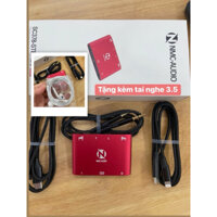 Box Live stereo màu đỏ mới nhất 2024 NMC SC-378 dùng cho care dòng đt ip vào chân typec