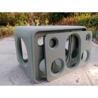 Box loa thô MDF 12mm bo siêu cong cho combo 2.1 200W Sub boombox 3 LT Speaker Box