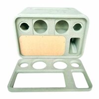 Box loa thô Sub gầm boombox 3 HK 6.5 inch thùng loa mdf khoét lỗ theo yêu cầu LT Speaker Box