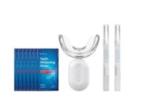Box Máy tẩy trắng răng Halio Blue Light, Set 7 Miếng Dán Trắng Răng và 2 Bút Tẩy Trắng Răng Halio Brightening The Smile