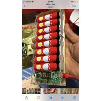 Box mica sạc dự phòng 16 cell 18650, hổ trợ 3 đường sạc