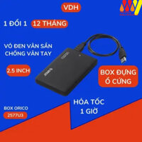 Box ổ cứng 2.5 kèm ổ HDD 500 GB Orico 2577U3 / Box Acasis FA-07us Sata 3.0 - Dùng cho HDD, SSD chính hãng