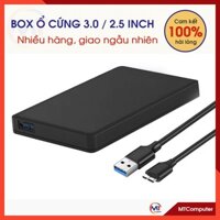 Box ổ cứng 3.0 chính hãng các loại, dùng cho ổ SSD, HDD laptop 2.5 inch, kết nối SATA sang USB 3.0