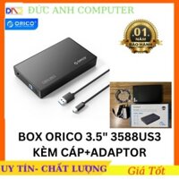 Box Ổ Cứng 3.5/2.5 inch SATA USB 3.0 Orico 3588US3 -Nắp Trượt- Chính Hãng 100%- Bảo Hành 12 Tháng,NEW
