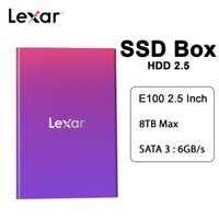 Box ổ cứng HDD/SSD Lexar E100 2.5 Inch Enclosure (Hỗ trợ ổ cứng lên đến 8TB)