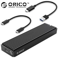 Box ổ cứng SSD M2 NVMe Orico M2PV-C3 ,Hộp ổ cứng SSD NVME M2 Sata Orico M2PV-C3-BK - Tốc độ 10Gbps.