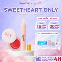 Box quà "Sweetheart Only" [Nước hoa 10ml chai lăn + Má hồng 3in1]