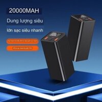 Box sạc dự phòng 65w 20000mah 4 cell pin 21700